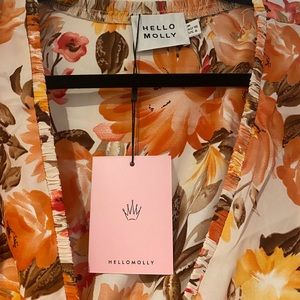 Hello molly floral print maxi dress